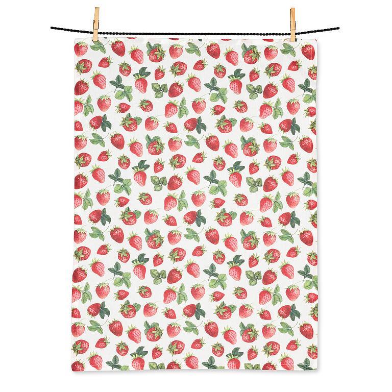 Strawberries Kitchen Towel