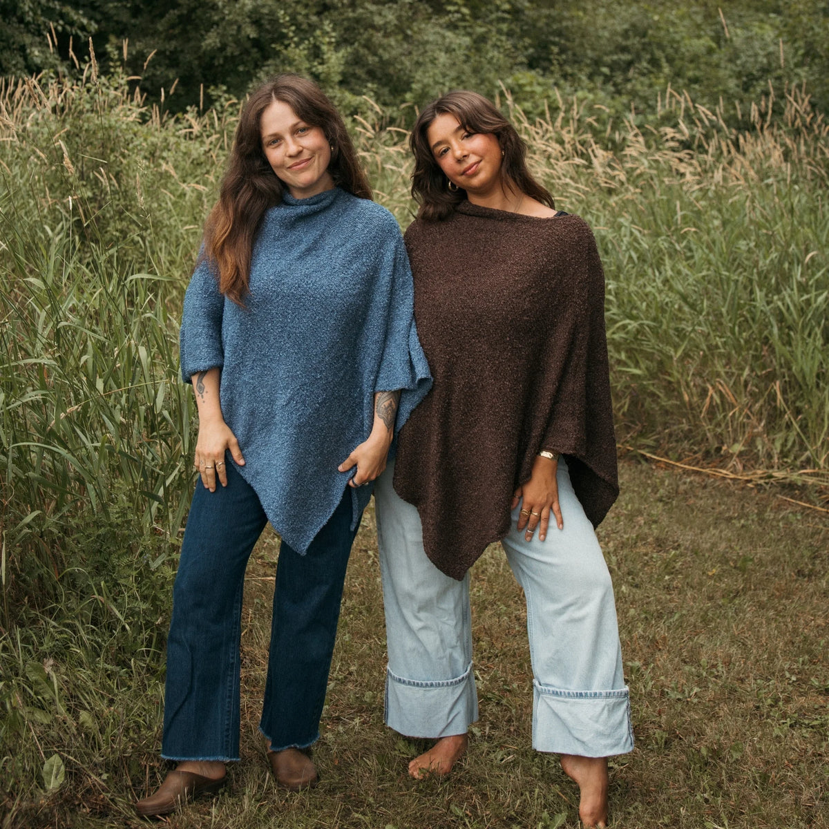 Cozy Diamond Poncho