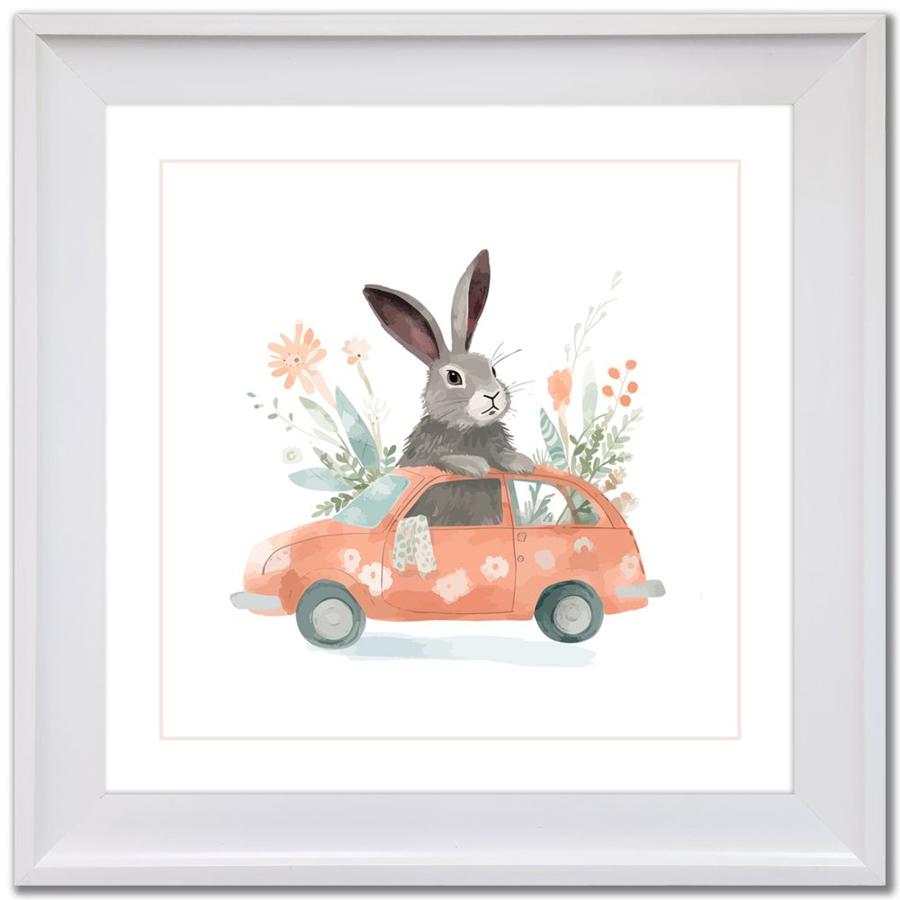 Critters on the Go 1 Bunny Artwork