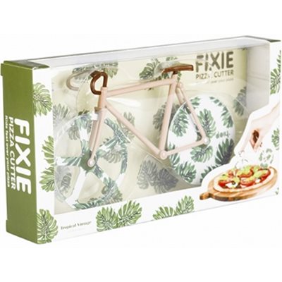 Fixie Pizza Cutter - Tropical Vintage
