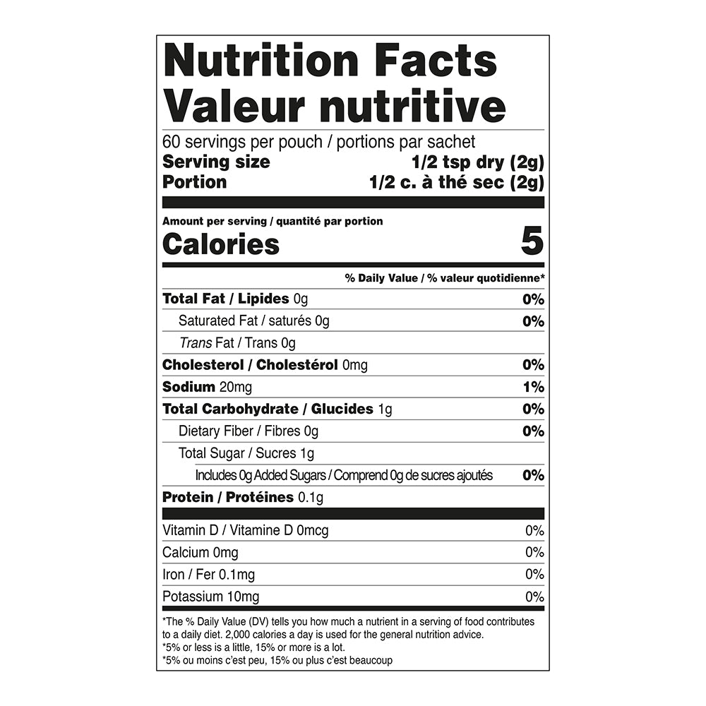 Smashed Potato Seasoning Canister