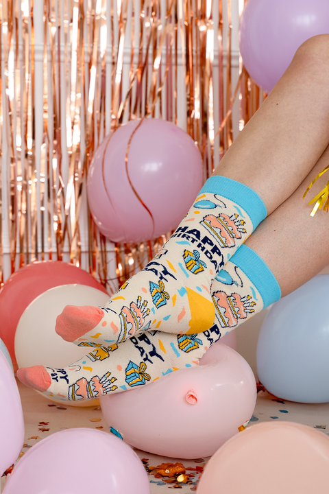 Happy Birthday Socks - For Her