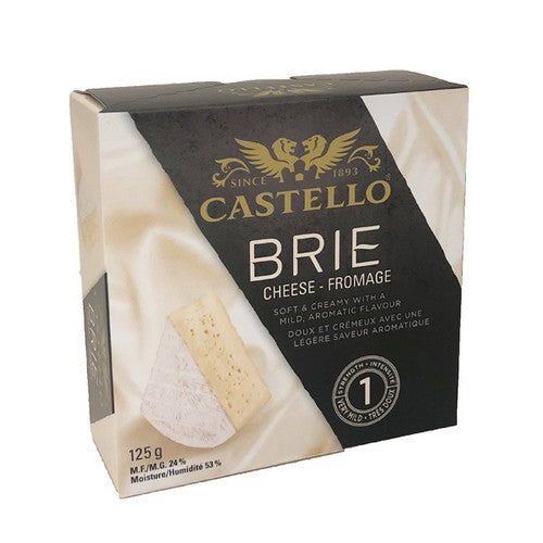 Castello Brie Cheese 125g - Smooth & Creamy Danish Brie