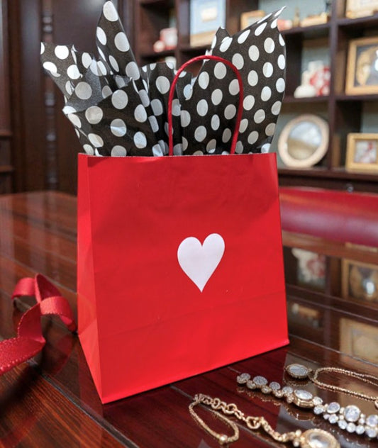 Heart Gift Bag