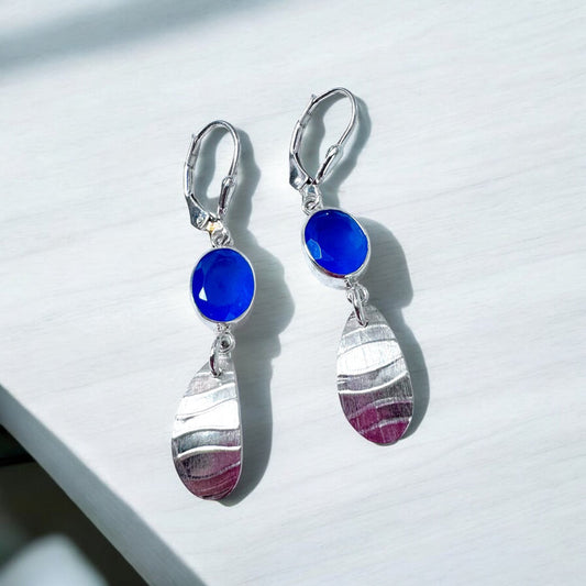 Kelsey Earrings Sterling Silver - Made in Canada