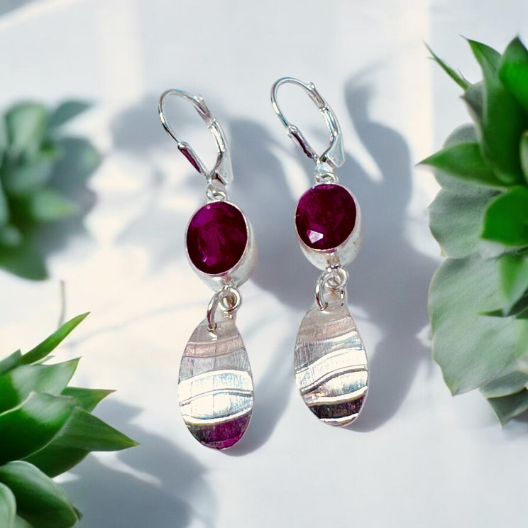 Kelsey Earrings Sterling Silver - Made in Canada