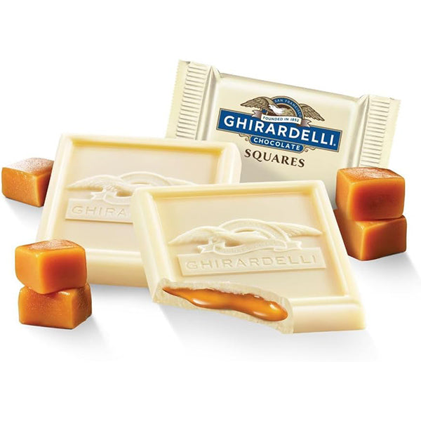 Ghirardelli White Chocolate Caramel Squares
