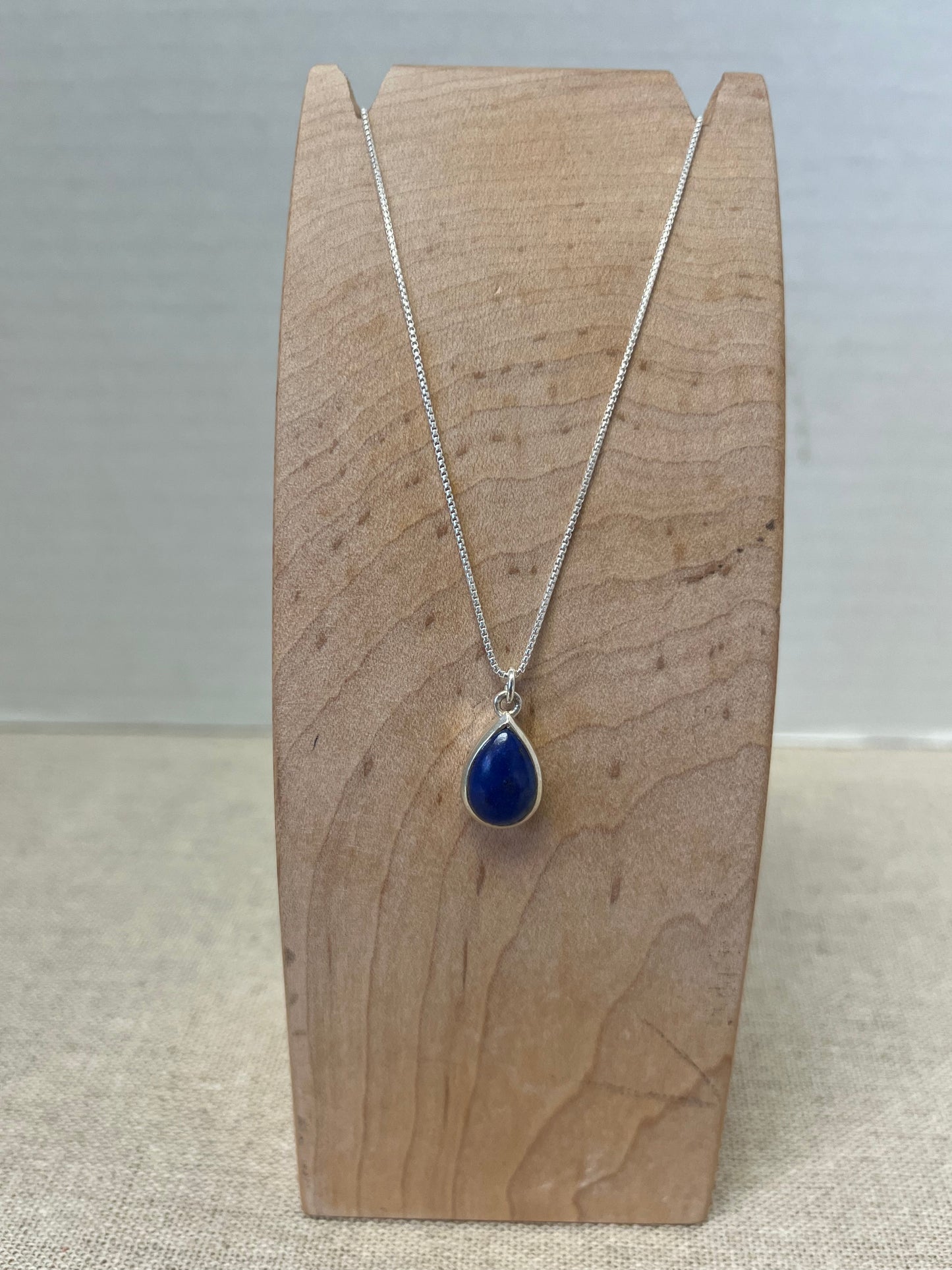 Lapis Lazuli Teardrop Necklace