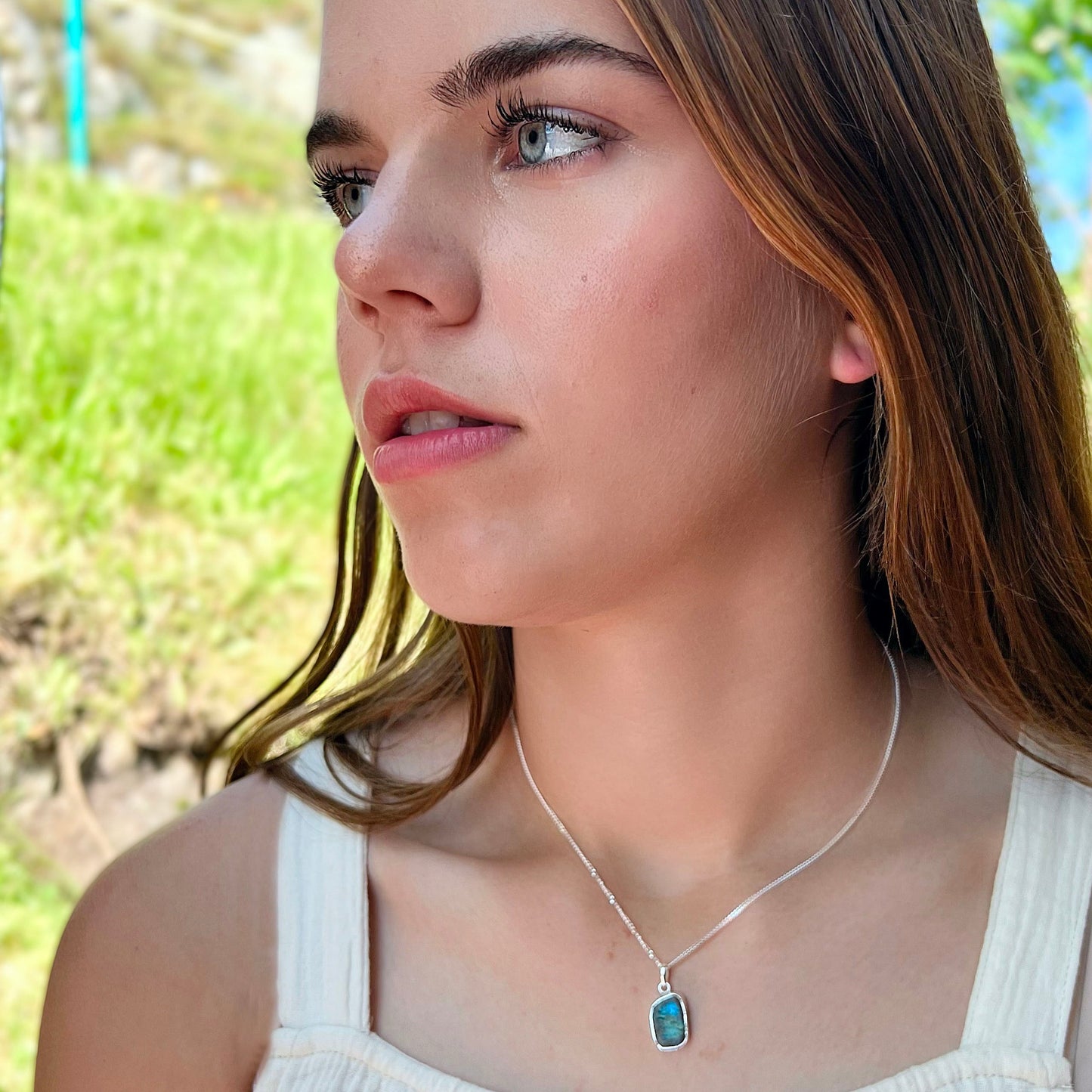 Collier Laura Labradorite