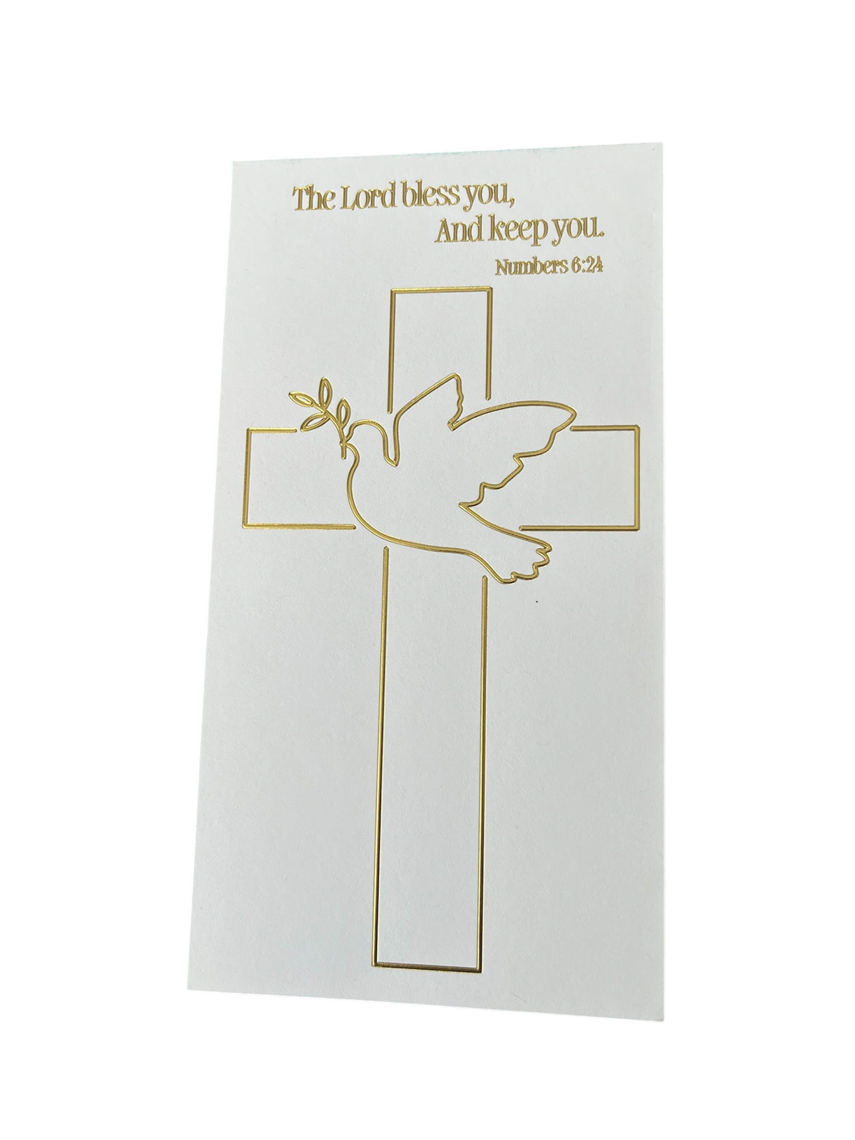 Golden Cross 1st Communion Card (Money Holder)