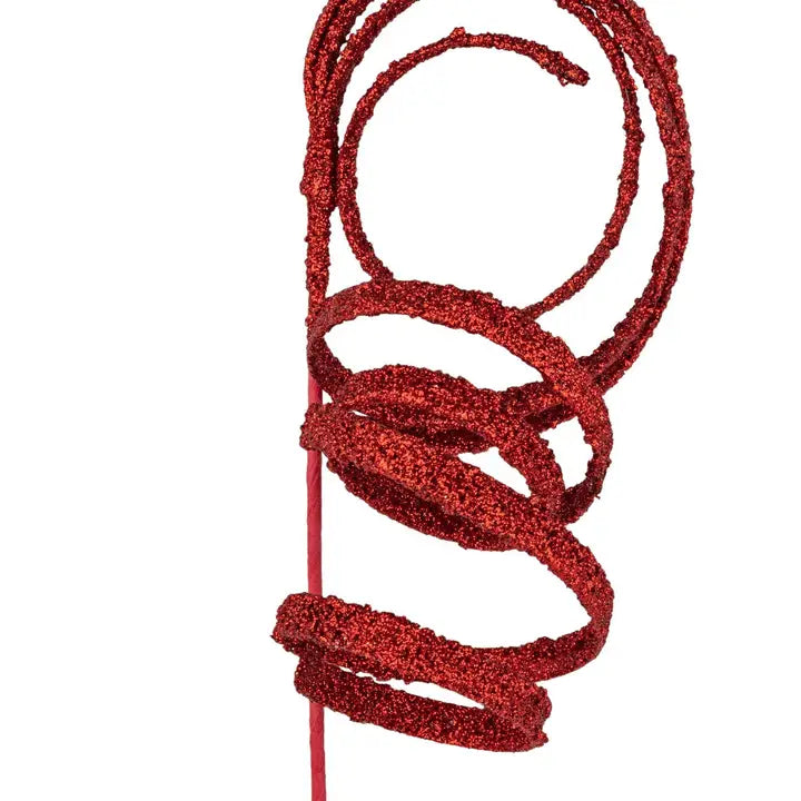Gold Glitter Spiral Pick – Extendable