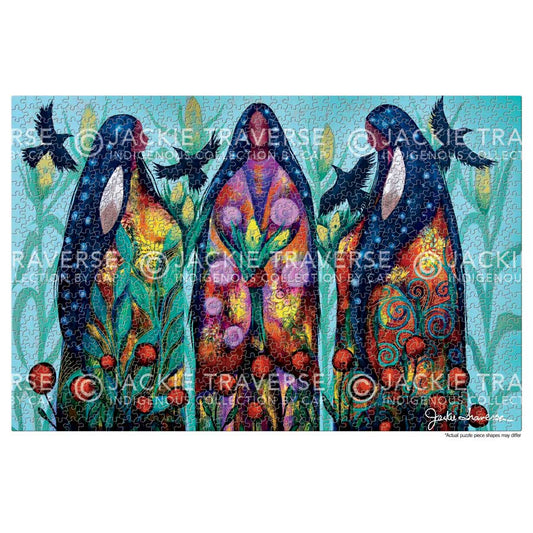 Three Sisters Puzzle by Jackie Traverse