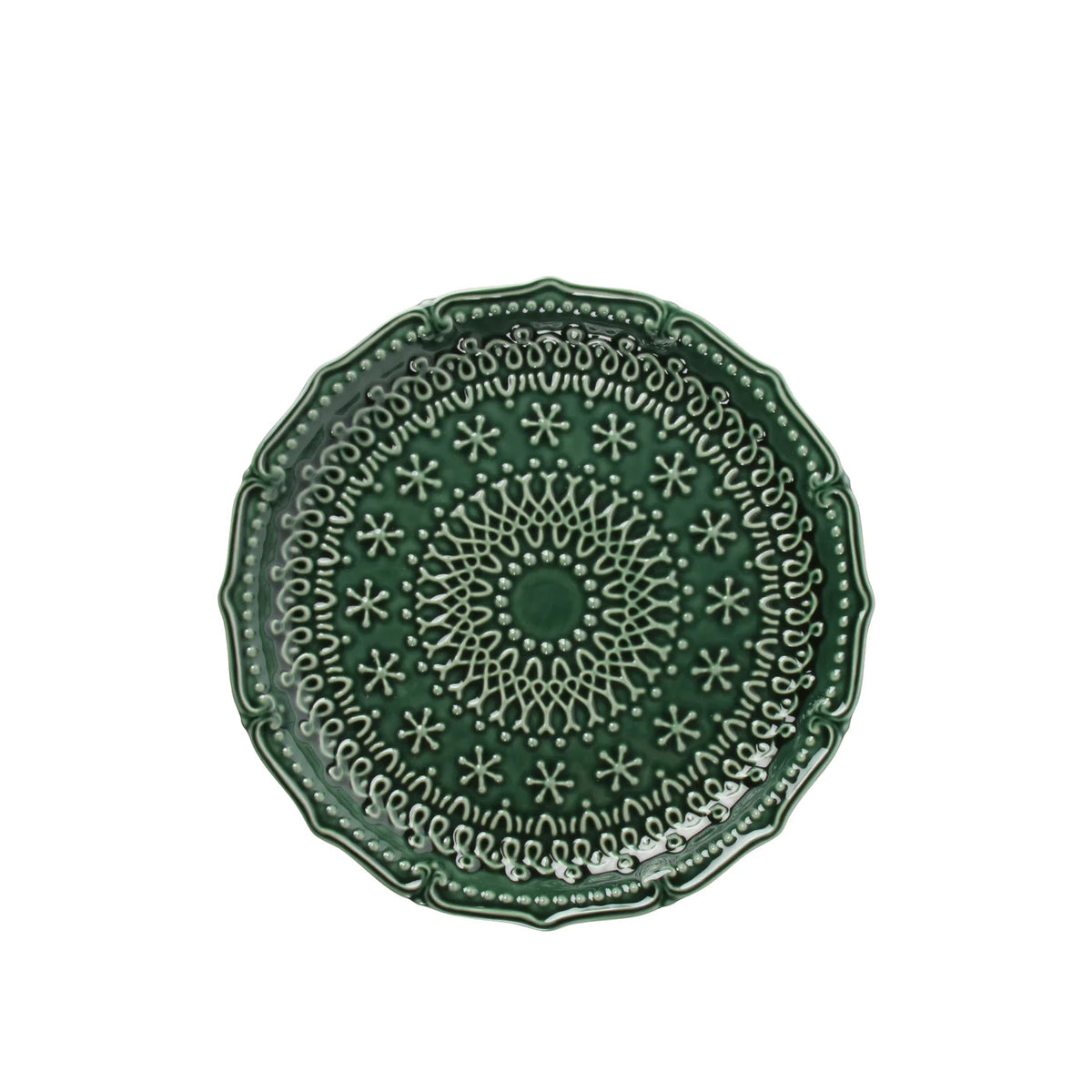 Traditional Embossed Plate Forest