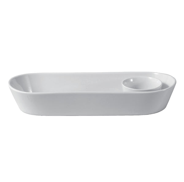 Zahara 2-Piece Chip & Dip Boat