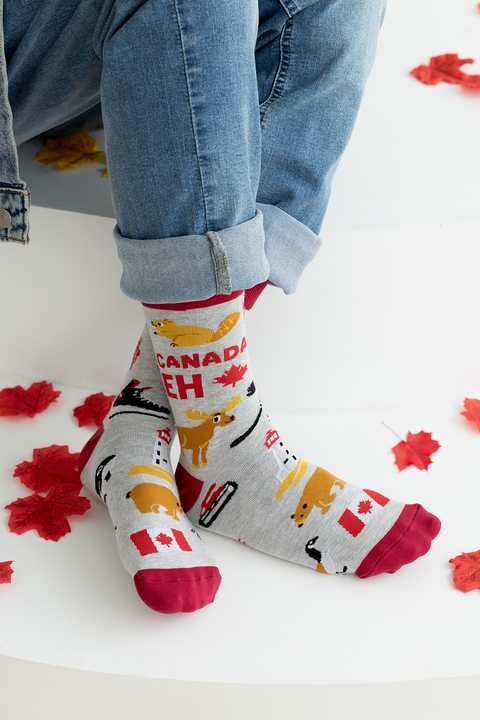 Canada Eh Socks - For Him