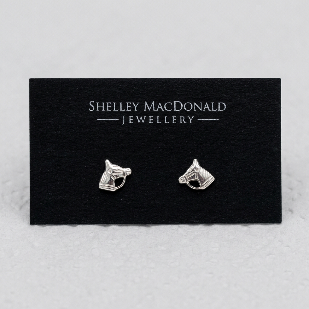 Improved Horse Stud Earrings photo