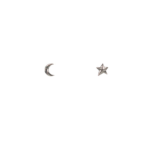Moon & Star Earrings