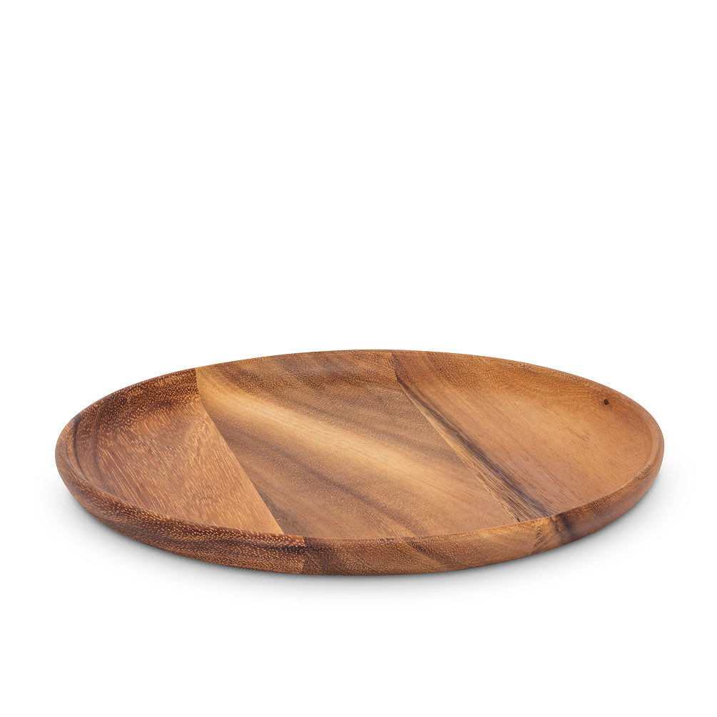 Assiette à côtelettes ronde