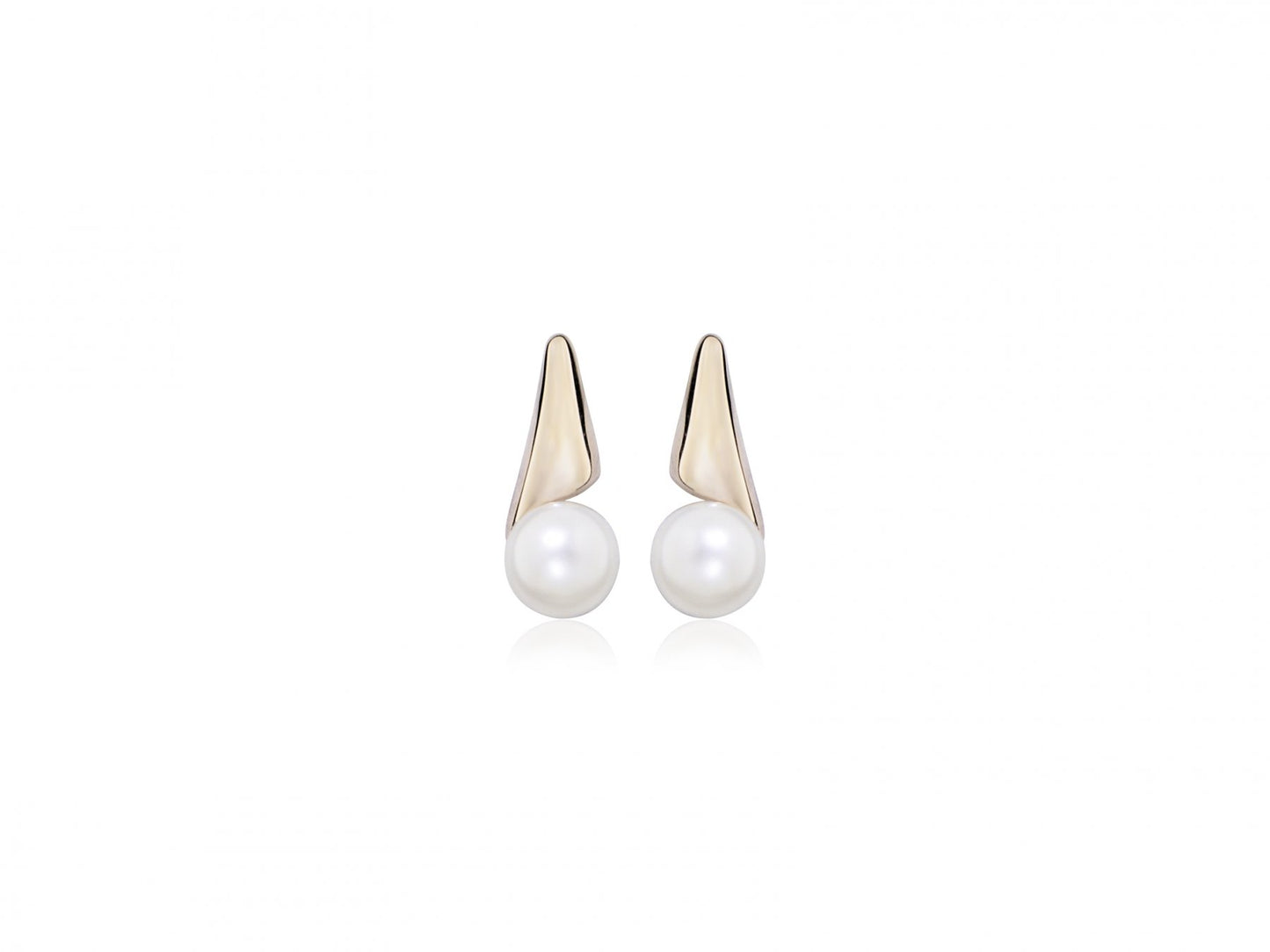 Pendants d'oreilles poire d'eau douce