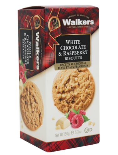 Sablés Chocolat Blanc & Framboise Walkers