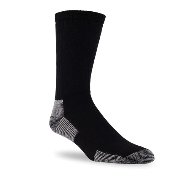 Chaussettes noires en laine mérinos taille M/L