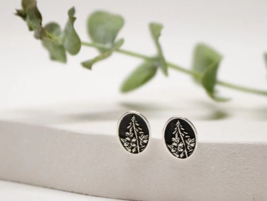 Boucles D'oreilles Tiges Épilobe