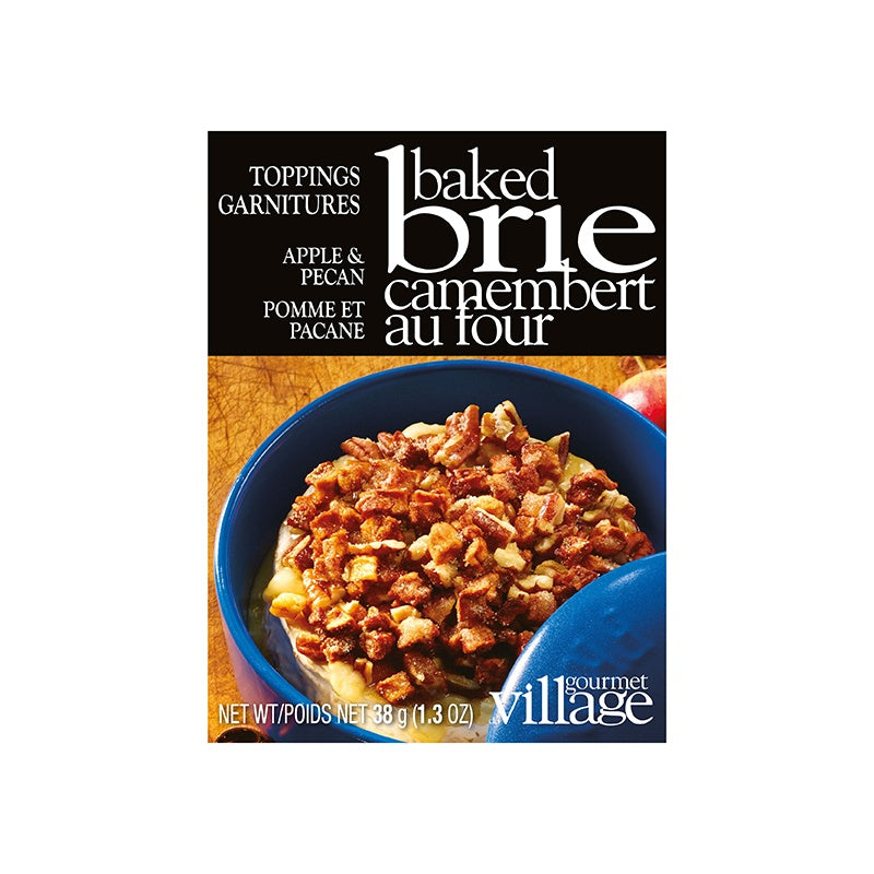 Garniture Brie aux pommes et aux pacanes