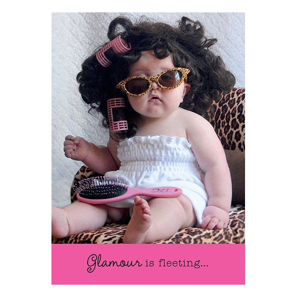 Bad Hair Baby - Carte d'anniversaire