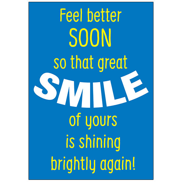Sourire - Get Well Card