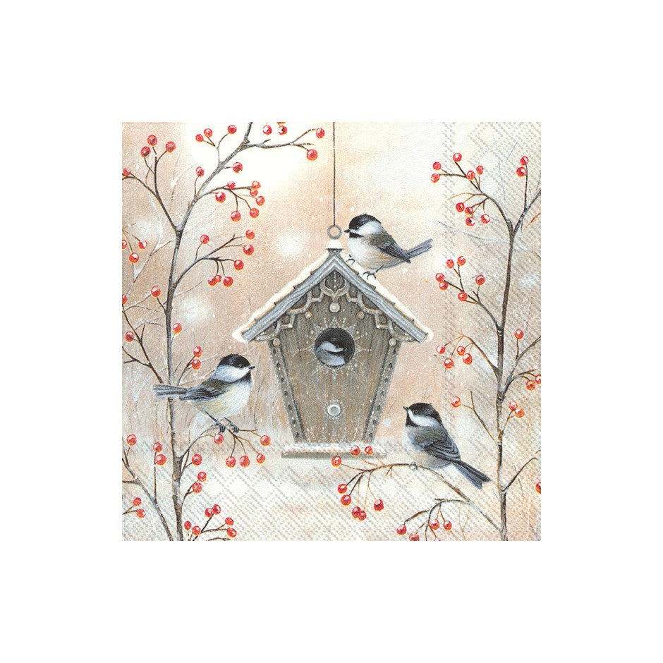 Serviettes de table d'hiver et de vacances