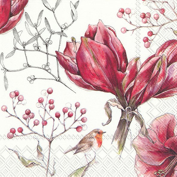 Serviettes de table d'hiver et de vacances
