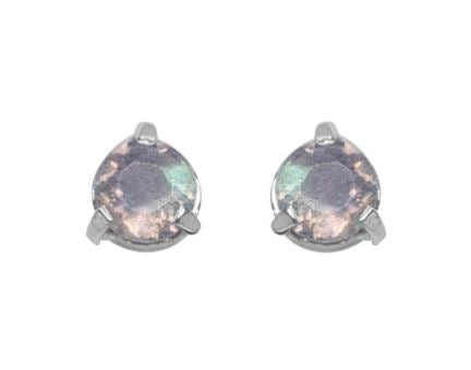 Boucles d'oreilles clous Comino en labradorite