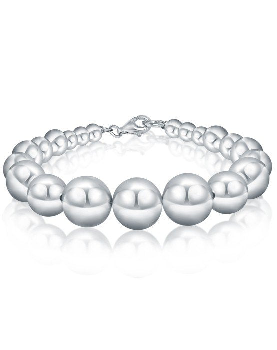 Bracelet Argent Style Perle