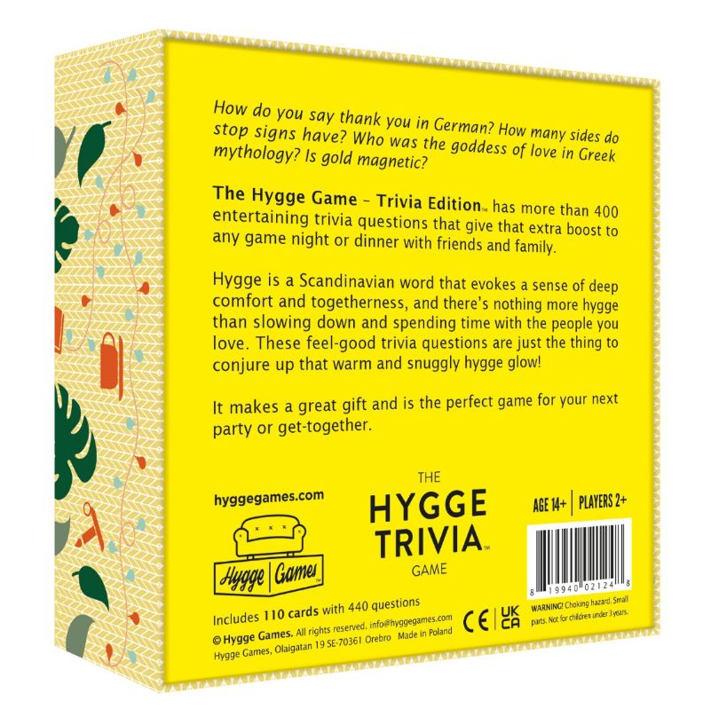 The Hygge Trivia Game
