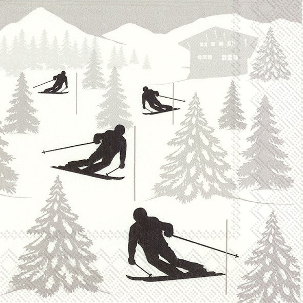 Serviettes de table d'hiver et de vacances