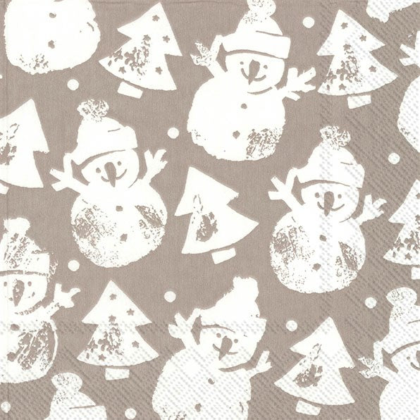 Serviettes de table d'hiver et de vacances