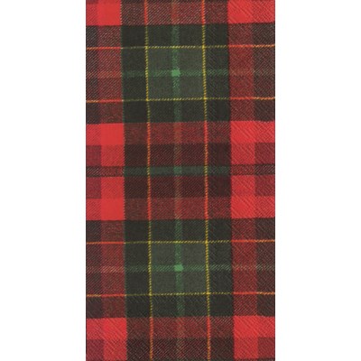 Serviette d'invité ou de buffet d'hiver et de vacances