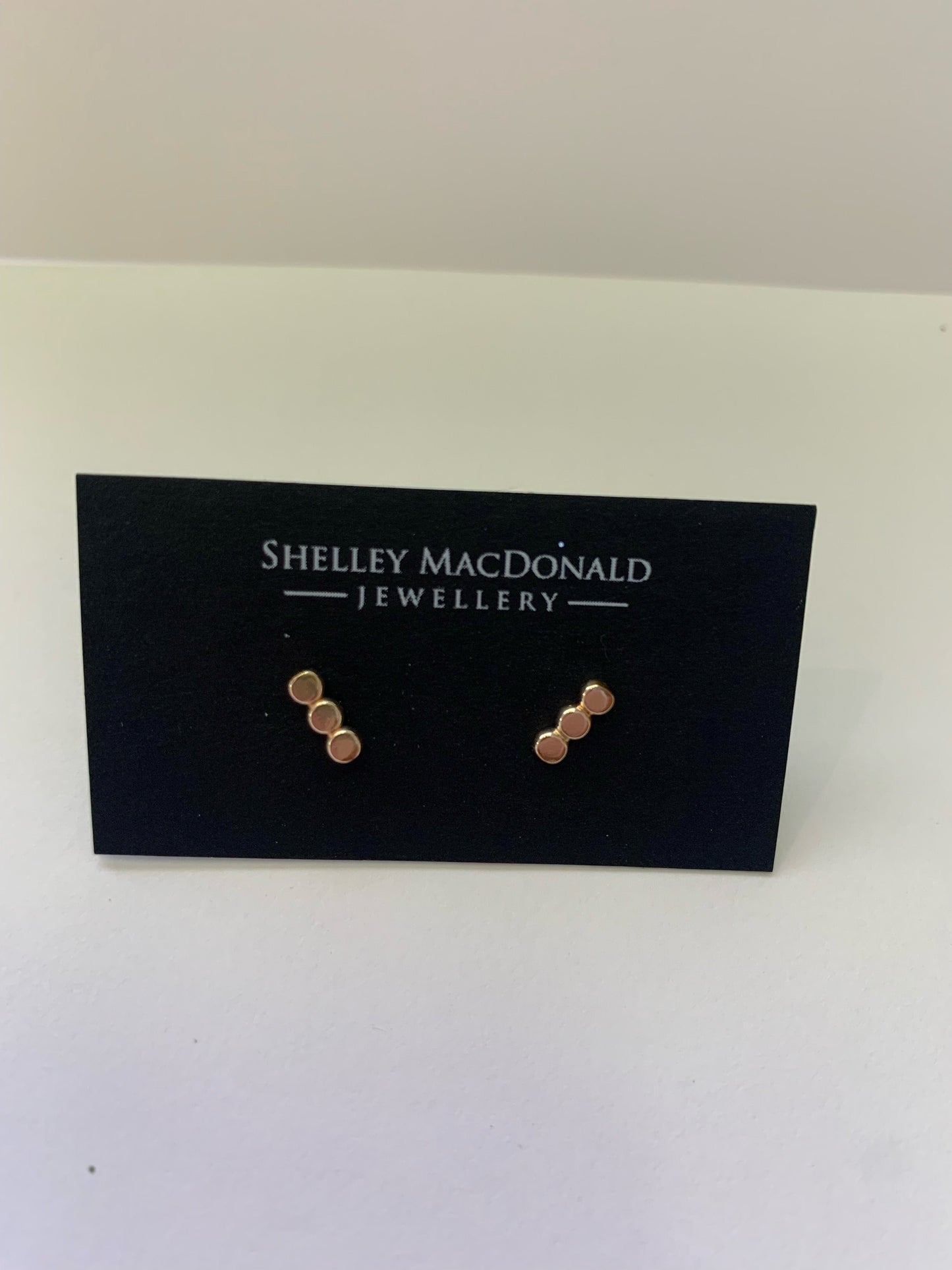 Boucles d'Oreilles Cercle Martelé Gold Filled