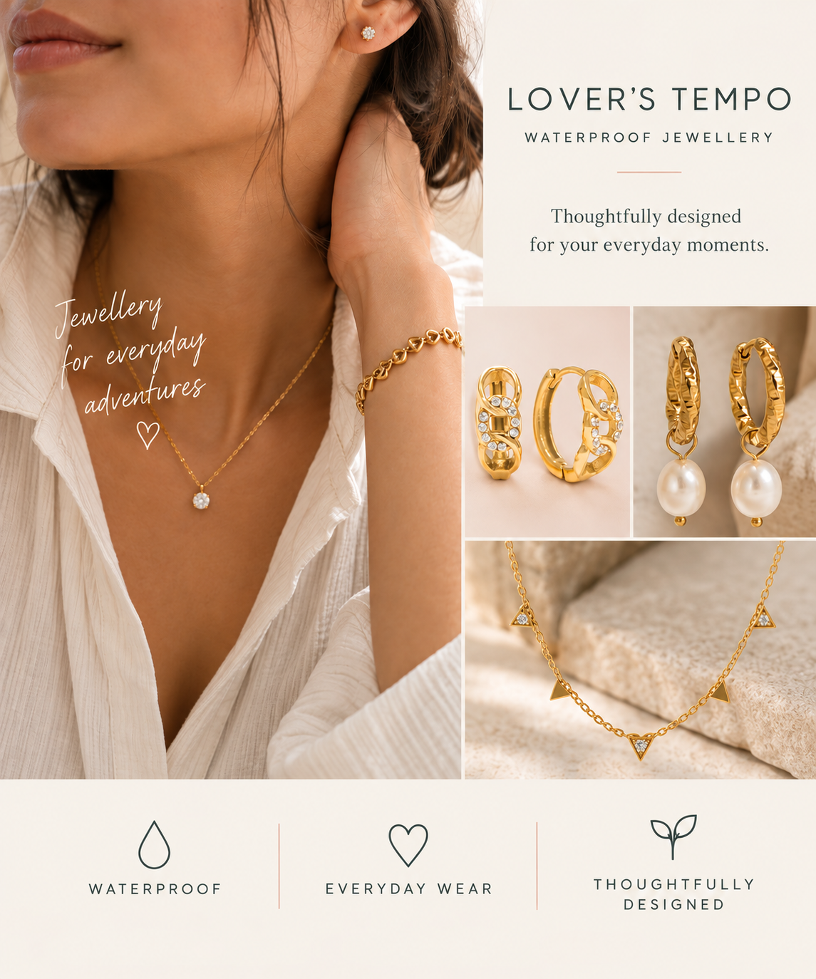 Lover's Tempo - Waterproof Jewellery