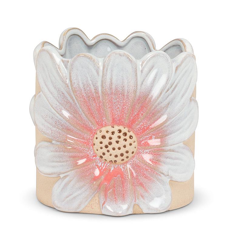 Pink Daisy Planter