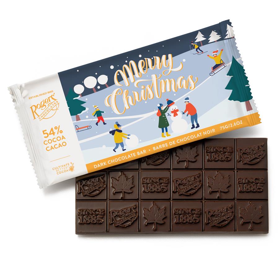 Merry Christmas Chocolate Bar