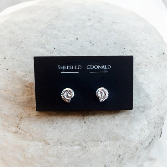 Swirl Shell Studs
