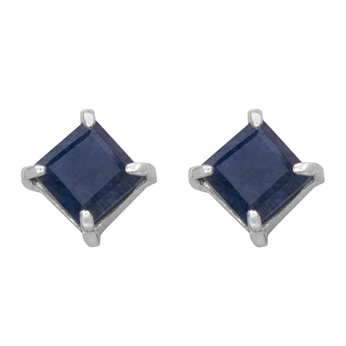 Blue Sapphire Vis Earring