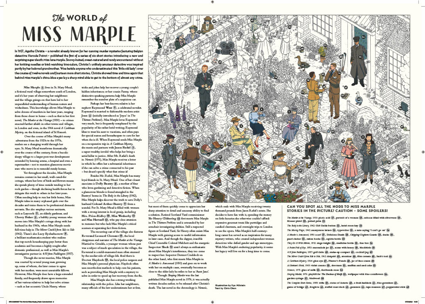 The World of Miss Marple 1000 Piece Puzzle