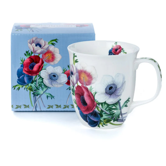 Botanical Flowers Anemone Mug