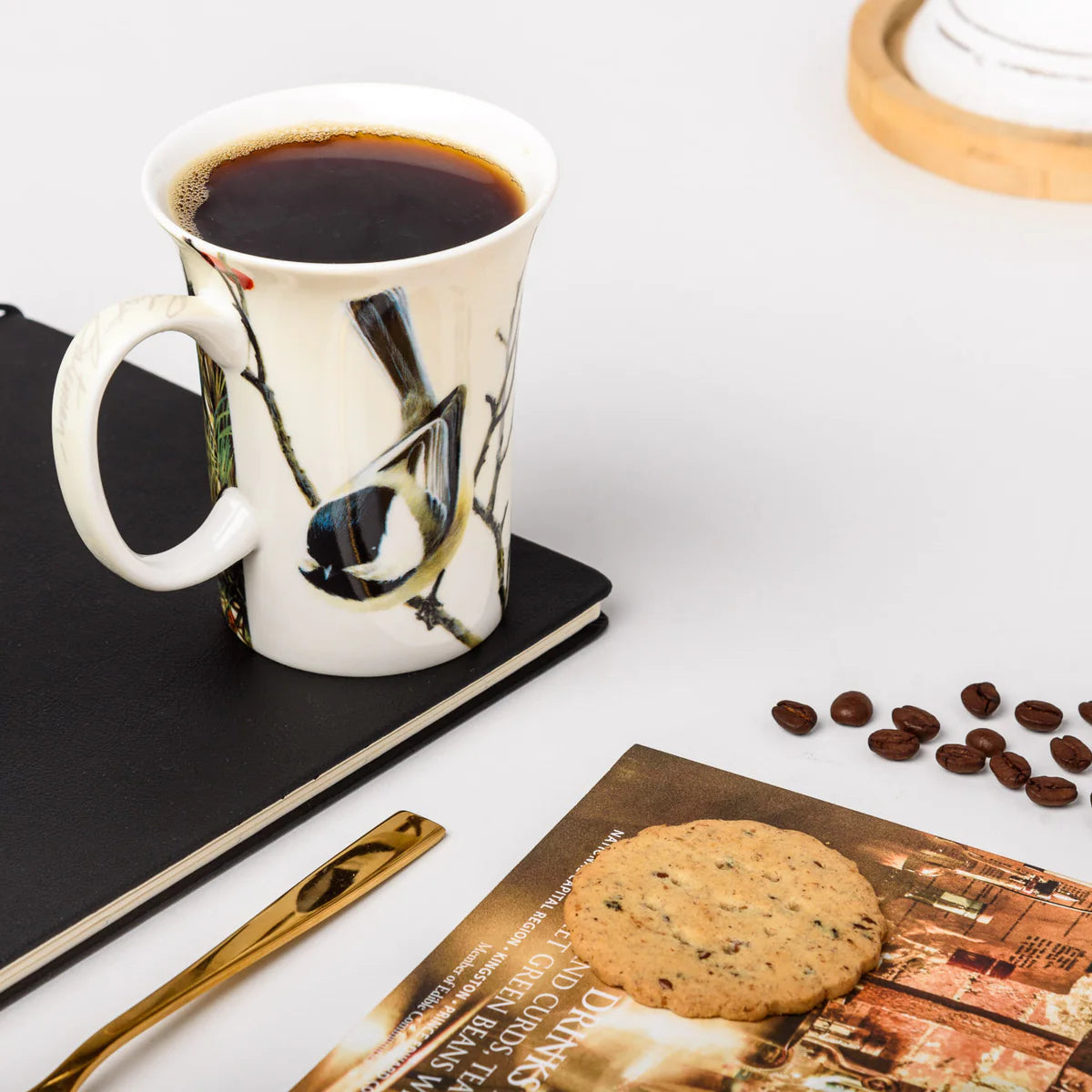 Bateman Chickadees Crest Mug