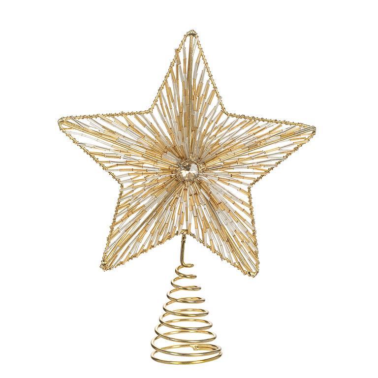 Beaded Star Tree Topper