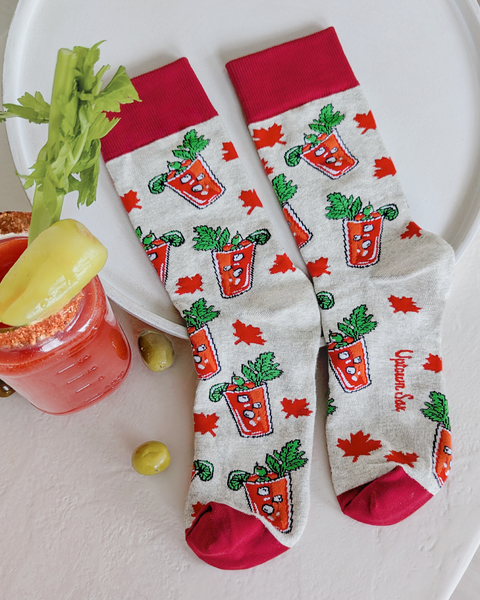 Canadian Caesar Mens Crew Socks