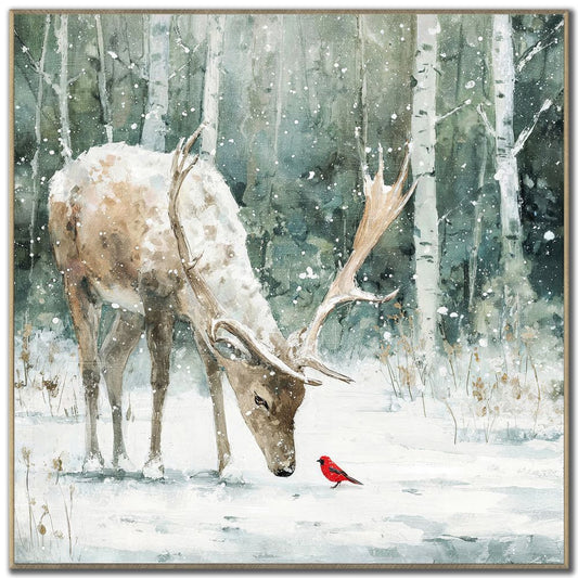 Cardinal’s Greeting I Artwork