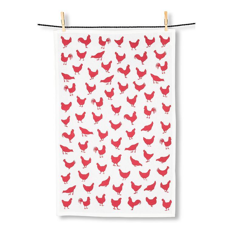 Chicken & Roosters Kitchen Towel